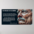 Search for arenas posters Man in the arena