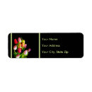 Search for tulips return address labels Bouquet