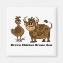 Search for cow and chicken magnets Animals