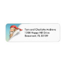 Search for santa return address labels Jolly