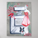 Search for vintage perfume posters French