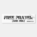 Search for prayers bumper stickers Christianity