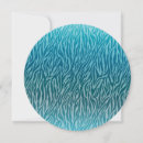 Search for zebra print party invitations Aqua