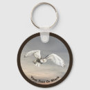Search for snowy key rings Bird of prey