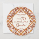 Search for circle wedding invitations Terracotta