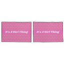 Search for pink polka dot pillowcases Girly