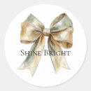 Search for christmas bow stickers Gold
