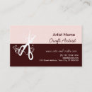 Search for arts and crafts business cards Scissors