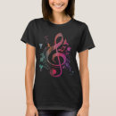 Search for treble clef tshirts Band