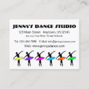 Search for point business cards Dance