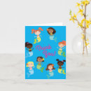 Search for swimming thank you cards Mermaid