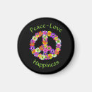Search for peace sign magnets Floral