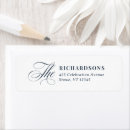 Search for family last name return address labels Simple