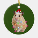 Search for hamster christmas tree decorations Xmas