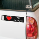 Search for mommy bumper stickers Heart