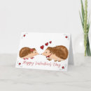 Search for hedgehog valentines day cards Cute