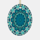 Search for mandala christmas tree decorations Blue