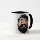 Search for bearded man mugs Modern