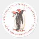 Search for cute christmas penguin stickers Animals