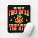 Search for fireman mousepads Black