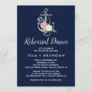 Search for anchor invitations Navy and white