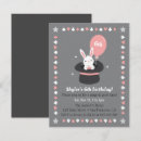 Search for bunny party invitations Magical