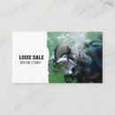 Search for diving business cards Sea