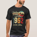 Search for vintage 1962 tshirts Old