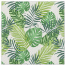 Search for fern leaf fabric White