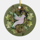 Search for dove christmas tree decorations Peace
