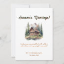 Search for mountain cabin christmas cards Forest