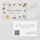 Search for pet and house sitting business cards Dog walker