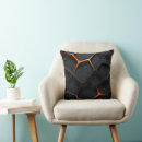 Search for orange and black cushions Funny