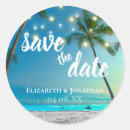 Search for tropical save the date stickers Modern