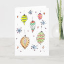 Search for shiny christmas cards Watercolor