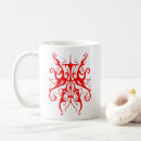 Search for tribal tattoo mugs Red