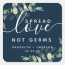 Search for germs stickers Watercolor