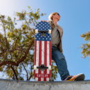 Search for 4th of july skateboards Red white blue