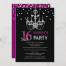 Search for purple and silver invitations Gold