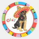 Search for alsatian stickers German shepherd