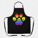 Search for rainbow paw aprons Gay