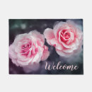 Search for pink floral doormats Rose