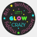 Search for crazy stickers Glow in the dark