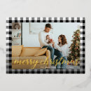 Search for rustic country christmas cards Gingham