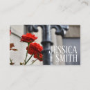 Search for red rose business cards Flower