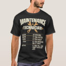 Search for maintenance technician tshirts Repair