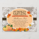 Search for fall halloween invitations Pumpkin