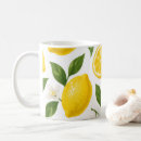 Search for lemons mugs Lemon pattern