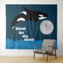 Search for orca killer whale art Full moon
