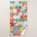 Search for hexagon bath towels Abstract